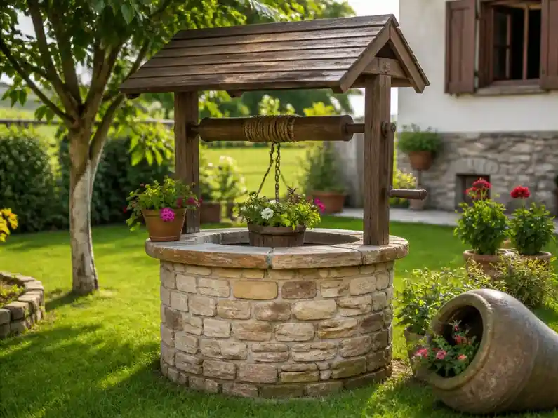 Guida alla realizzazione di un pozzo finto per giardino fai da te