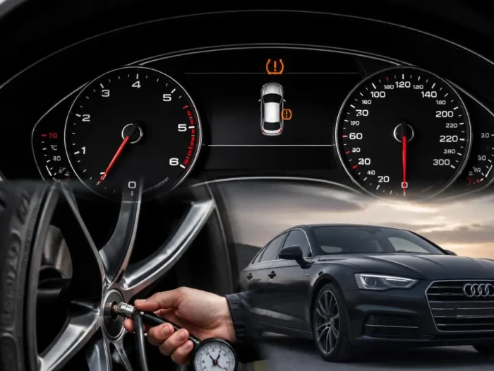 Guida per resettare l'audi tire pressure monitoring system