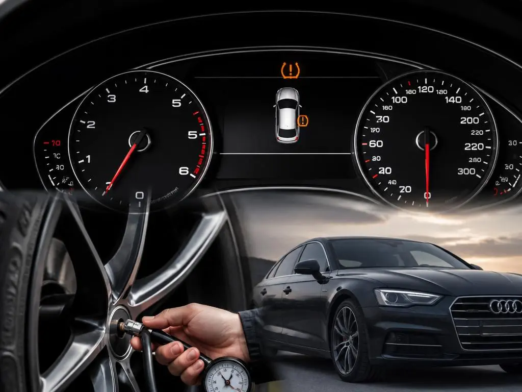 Guida per resettare l'audi tire pressure monitoring system