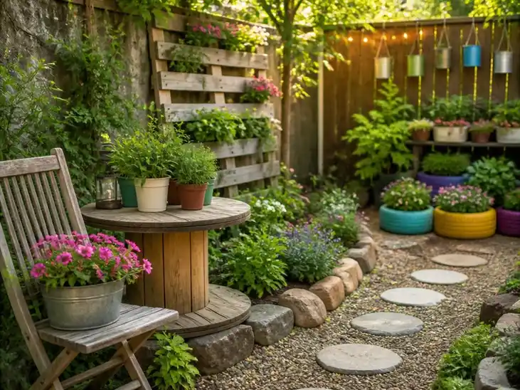 Scopri come fare un bel giardino con pochi soldi grazie al riciclo