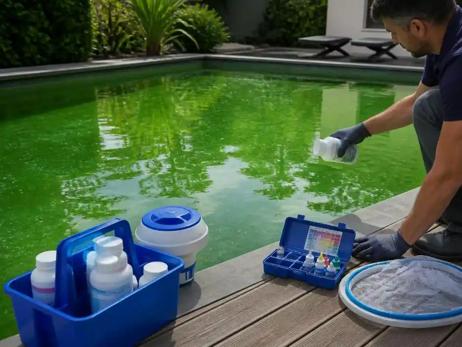 Soluzioni professionali per recuperare una piscina verde rapidamente