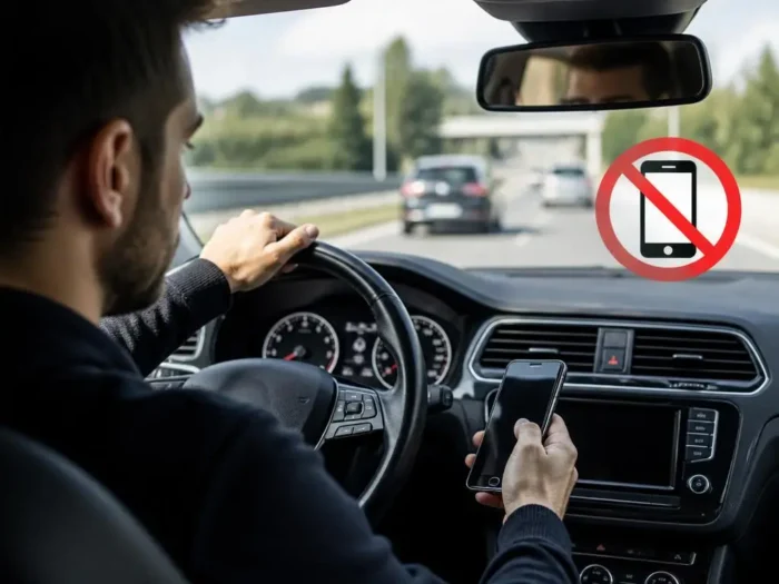 Come evitare le multe per uso dello smartphone alla guida