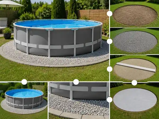 Come preparare il perfetto basamento piscina fuori terra