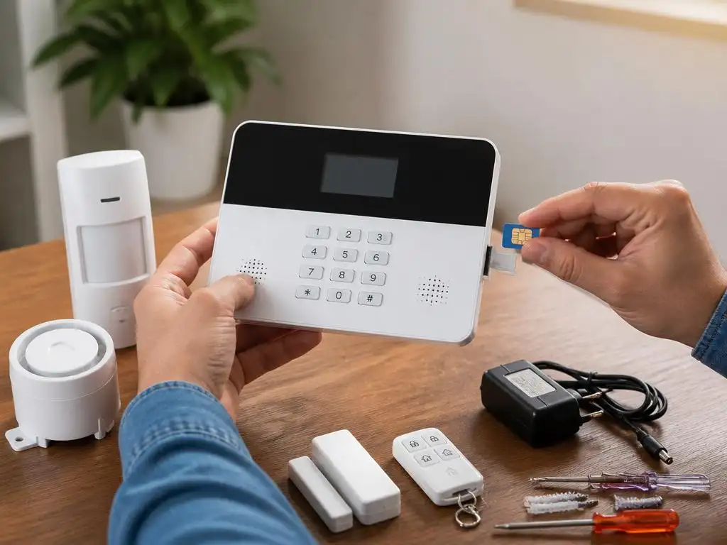 Configurare il gsm security alarm system manuale italiano
