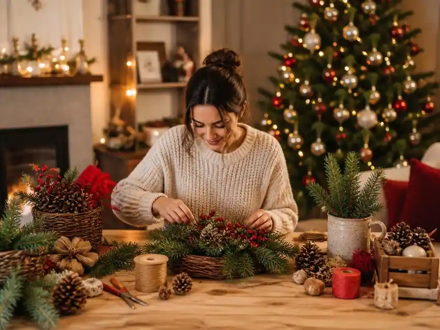 Creare magia in casa con le decorazioni natalizie fai da te