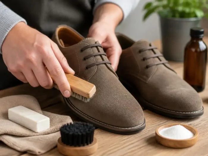 Ecco come lavare scarpe di camoscio rovinate e rigenerarle