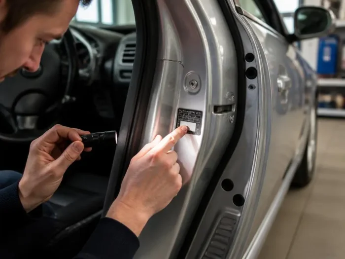 Guida alla ricerca del codice colore vernice originale dell'auto