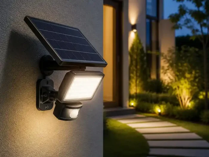 Guida pratica all'installazione di un faro solare con sensore di movimento