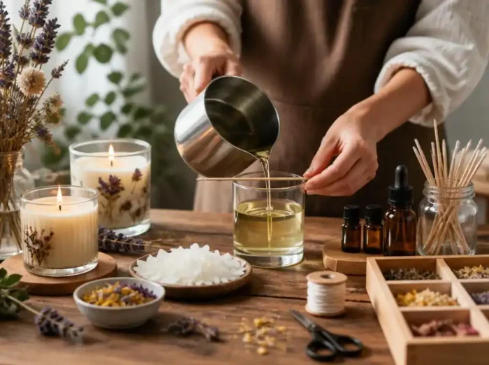Guida pratica alla creazione artigianale di candele profumate
