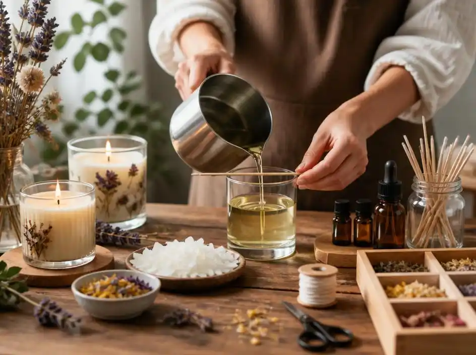 Guida pratica alla creazione artigianale di candele profumate