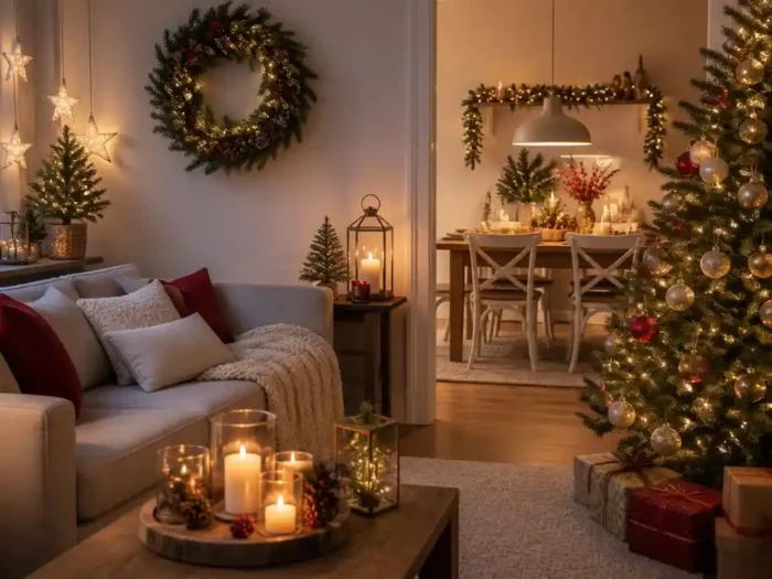 Idee creative per decorare casa durante le feste natalizie