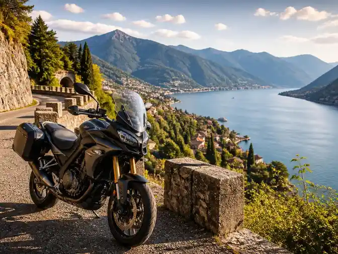 Pianificare un viaggio con il moto noleggio Como ideale