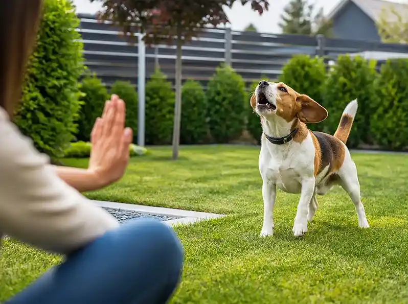 Consigli pratici per evitare che il cane abbai in giardino