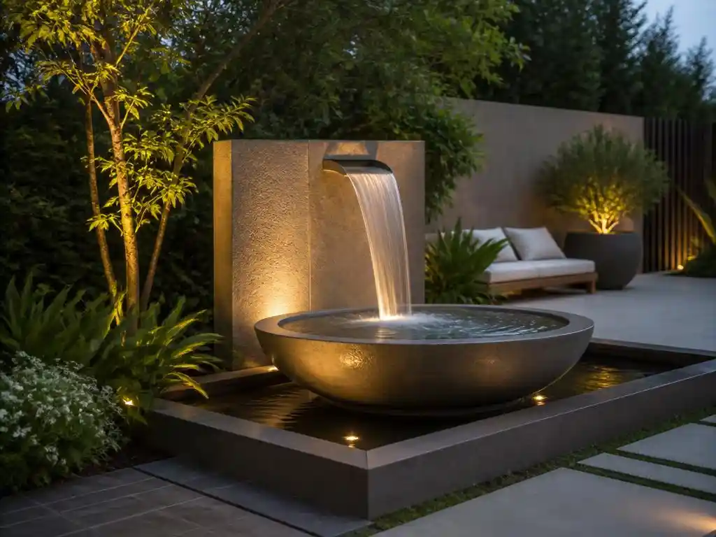 Guida completa alle vasche per fontane da giardino di design