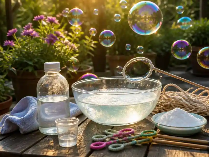 Guida pratica alle bolle di sapone fai da te