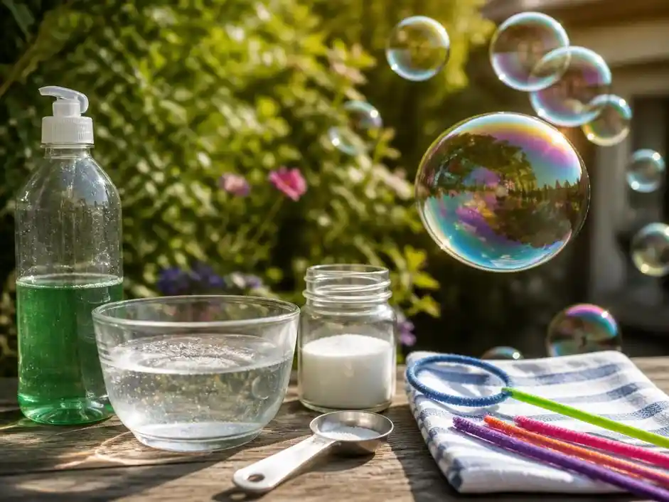 Scopri come fare bolle di sapone in casa con pochi ingredienti